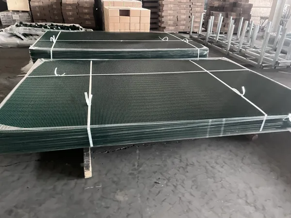 358 anti-climb security fence panels.