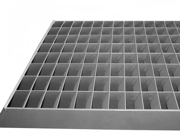 A louver grating on a white background.